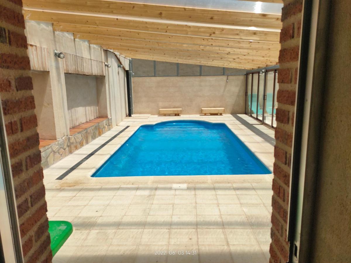 Casa Rural Banos Del Rey Con Piscina Climatizada Vega de Santa María Exterior foto